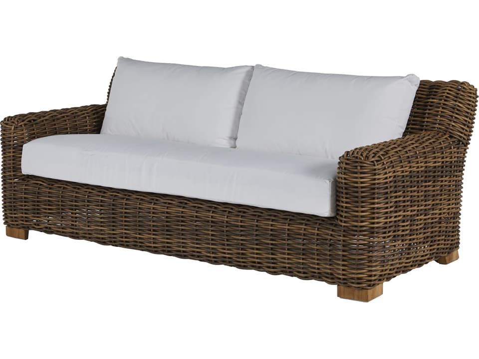 Montauk N-Dura Resin Wicker Patio Sofa