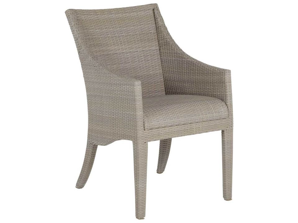 Athena Plus Woven N-Dura Resin Wicker Dining Arm Chair