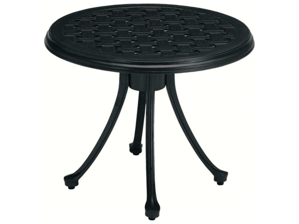 Provance Round End Table in Ancient Earth