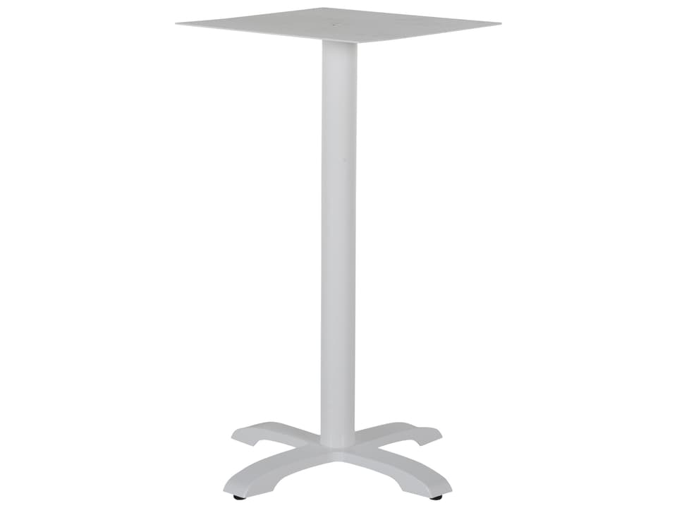 Four Leg Bar Table Base with Wrought Aluminum Frame