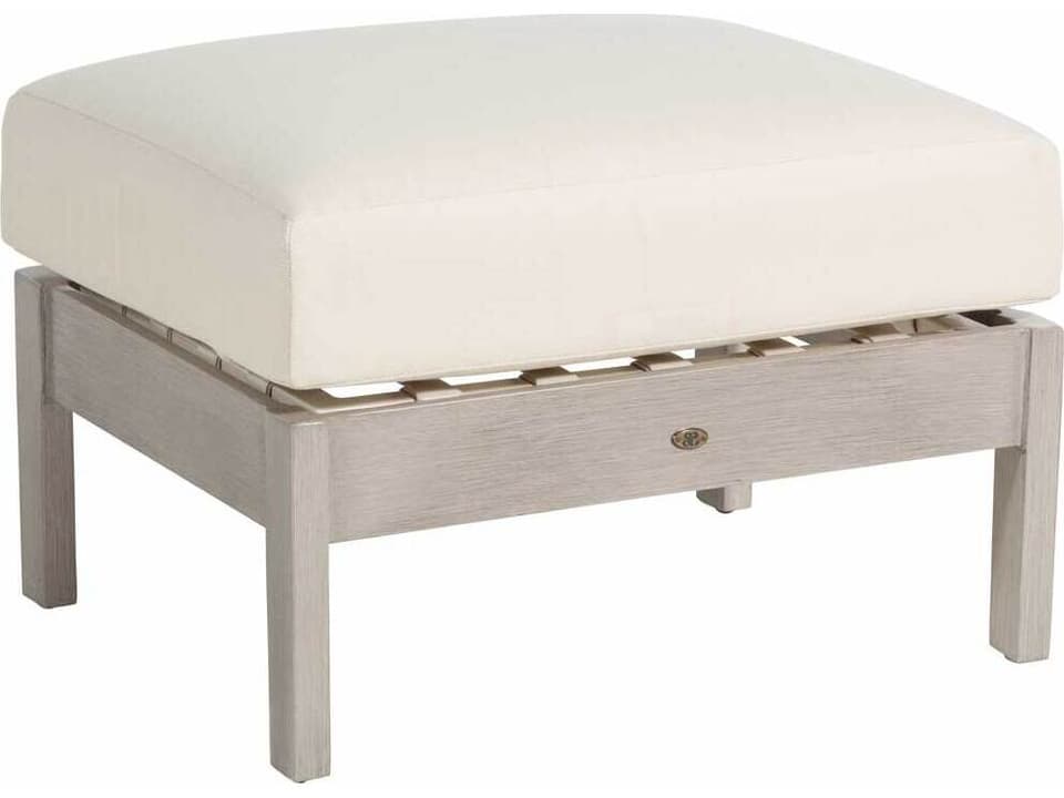 Kennebunkport Wrought Aluminum Ottoman