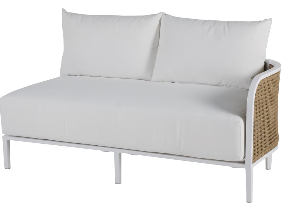 Havana N-Dura Wicker Right Arm Facing Patio Sofa