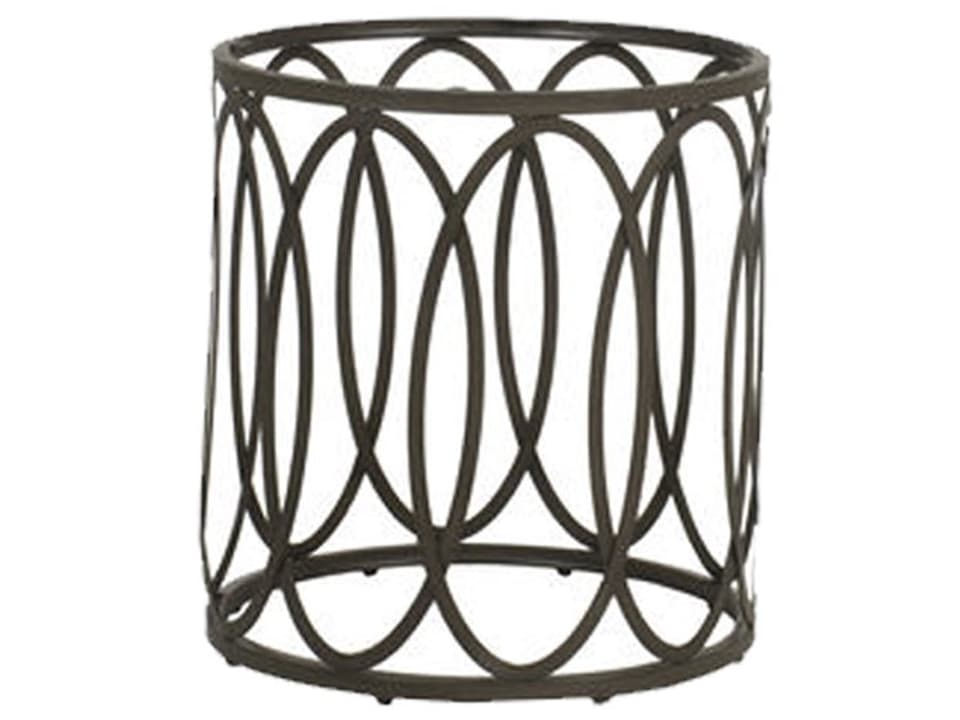 Ella Aluminum Dining Table Base in Slate Grey