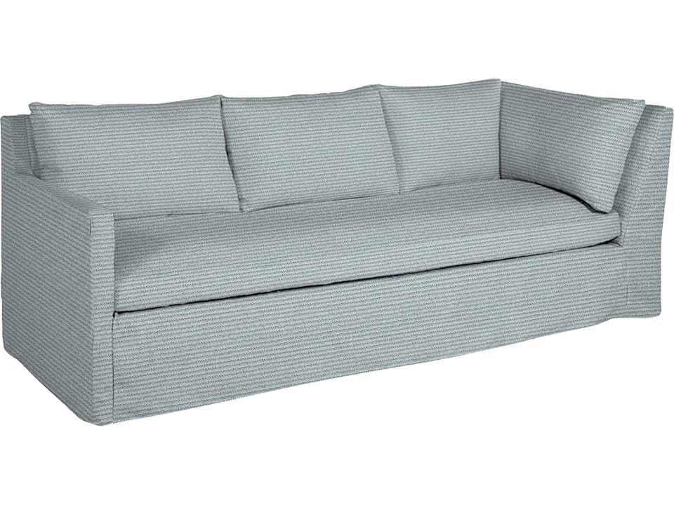 Nora Left Arm Facing Corner Sofa in Washboard Linen