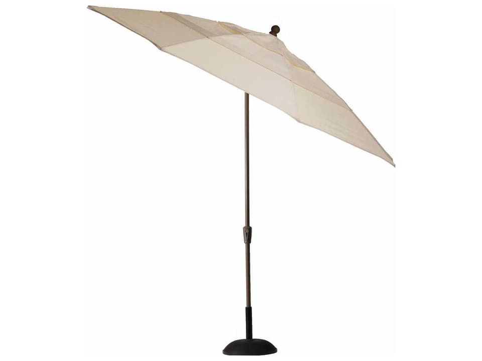 11 Foot Octagonal Crank Auto Tilt Market Umbrella