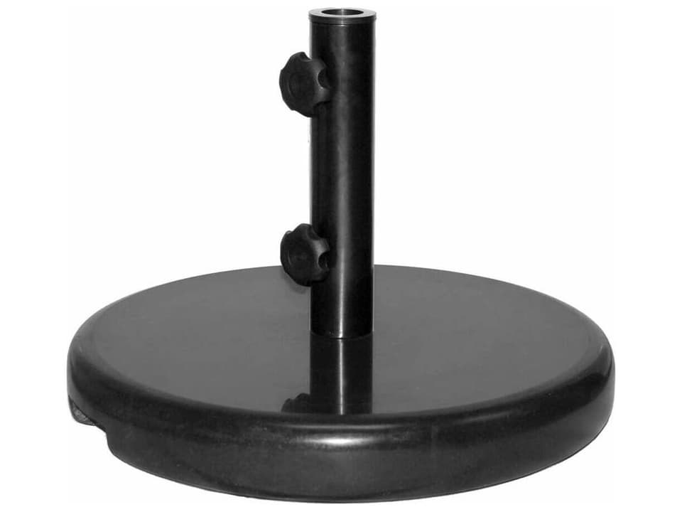 Ebony Granite 19.5-Inch 74 Pound Umbrella Base