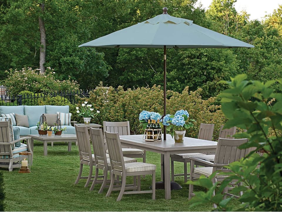 Croquet Aluminum Dining Set