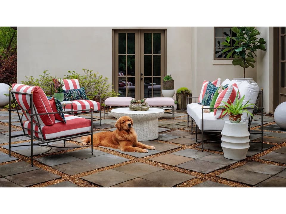 Roma Aluminum Cushion Lounge Set