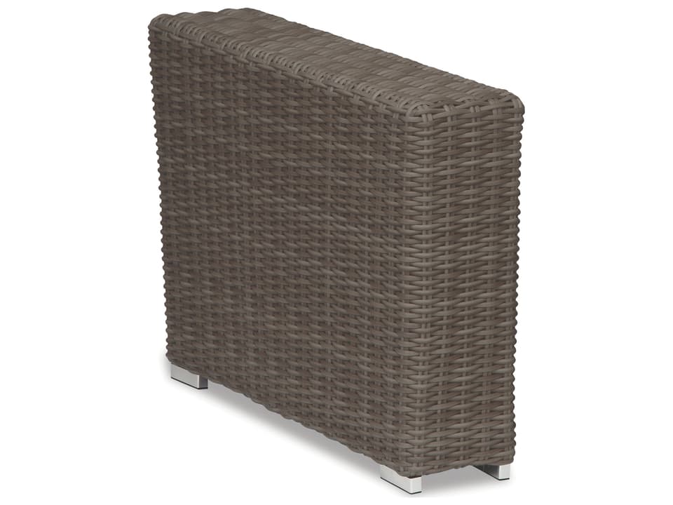Coronado Wicker Rectangular Wedge