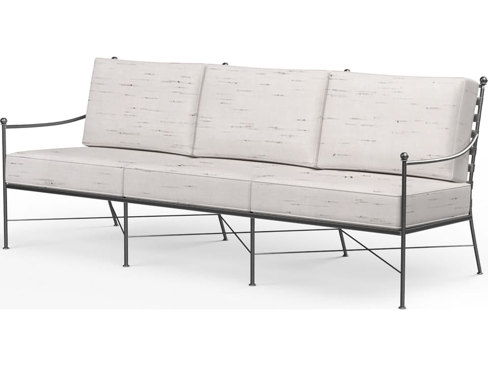 Provence Wrought Iron Patio Sofa