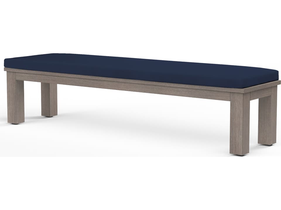 Laguna Aluminum Cushion Outdoor Patio Bench