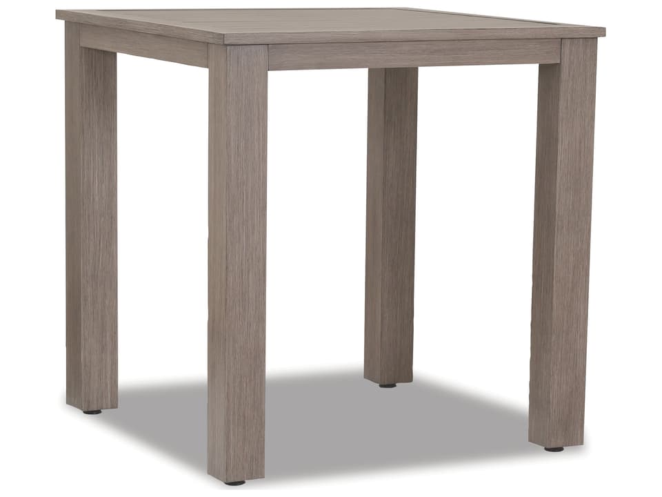 Laguna Aluminum Square Pub Table with Umbrella Hole