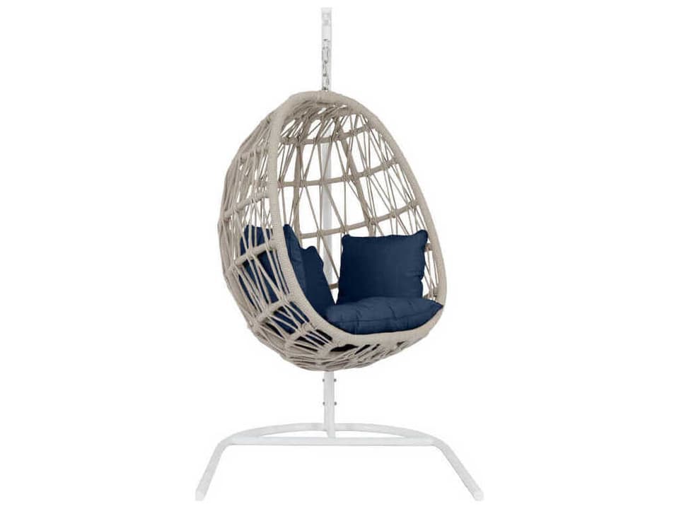 Dana Natural Rope Cushion Swing
