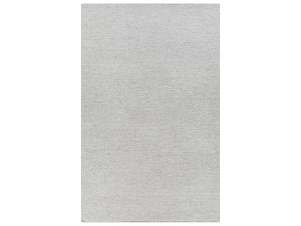 Acacia Hand Woven Recycled PET Yarn Area Rug in Light Gray