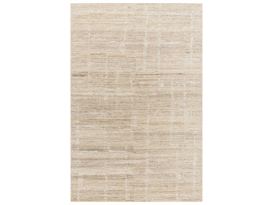 Moab Hand Knotted Wool Area Rug by Becki Owens in Ash Pearl Warm Grey Khaki