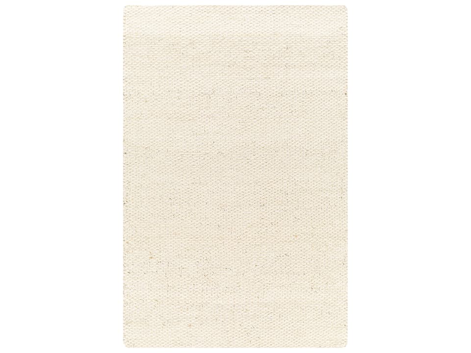 Coil Bleached Hand-Woven Jute Area Rug