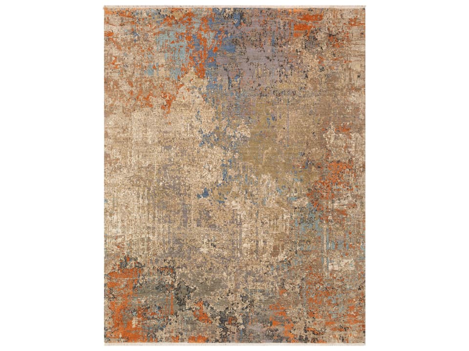 Colaba Hand Knotted Wool Silk Area Rug