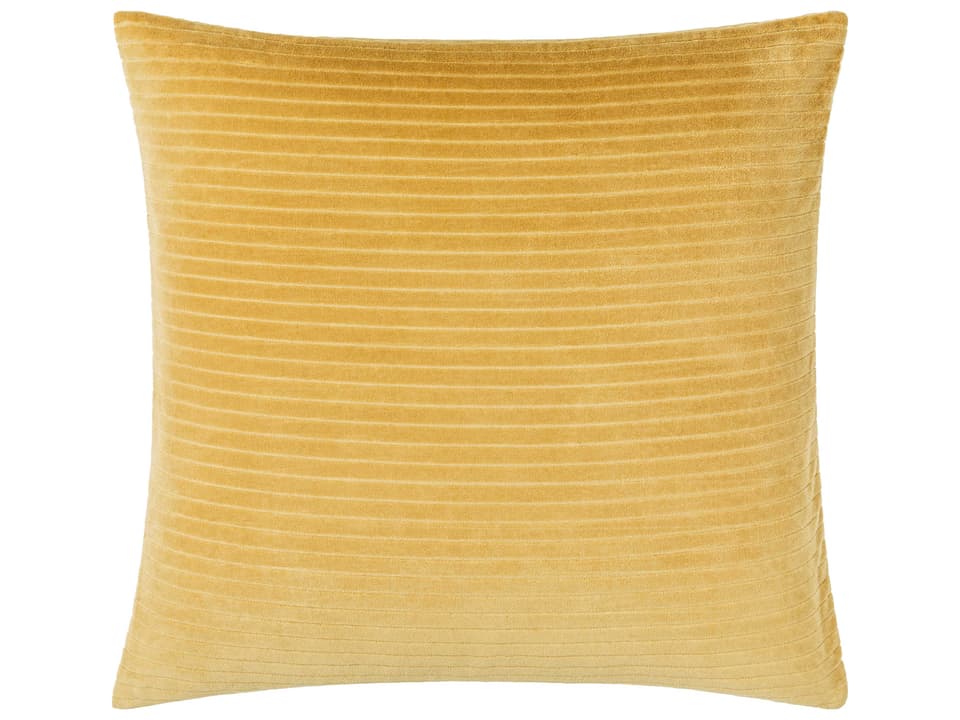 Cotton Velvet Mustard Pillow