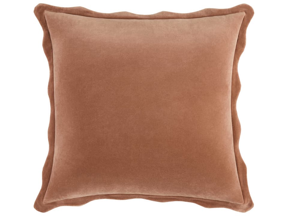 Effervescent Accent Pillow in Dusty Pink 100% Cotton