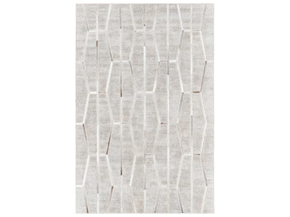 Eloquent ELQ-2300 Hand Crafted Viscose and Hair on Hide Area Rug