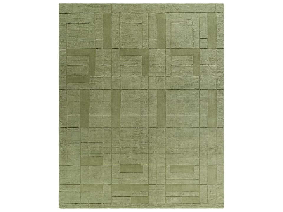 Luxuries Frank Lloyd Wright Wool Hand Loomed Area Rug