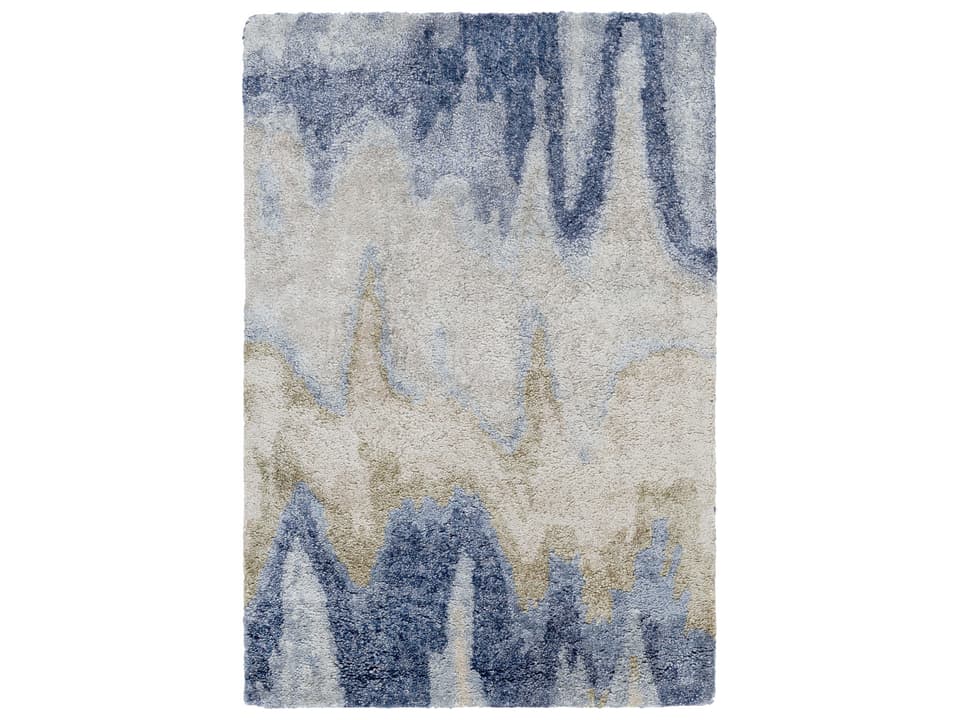 Gemini GMN-4021 Hand Tufted Abstract Area Rug in Beige Denim