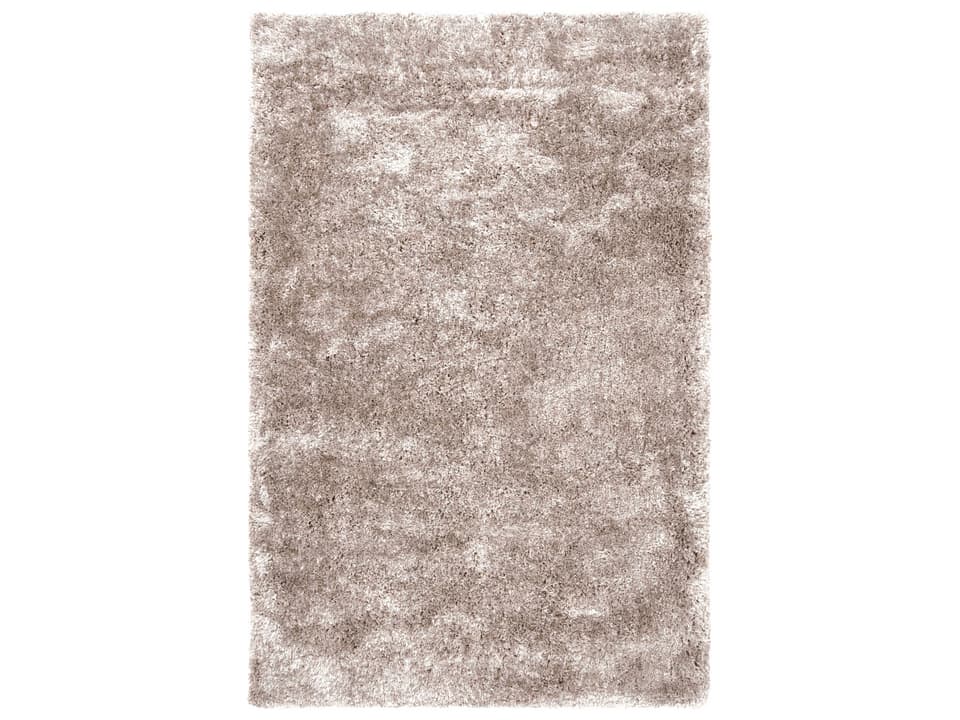 Grizzly Collection Hand Woven Light Gray Rectangle Area Rug with Plush Pile