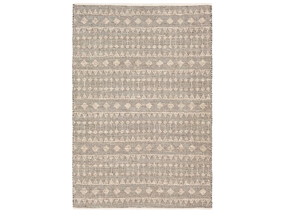 Ingrid Hand-Woven Area Rug with High Low Pile