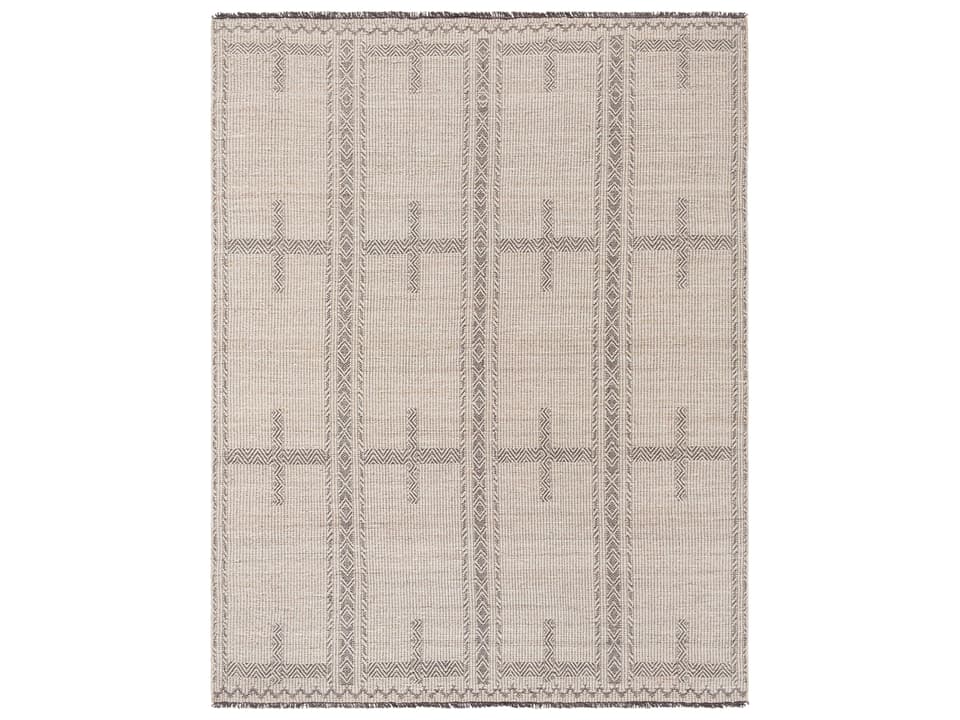 Irfan Hand Woven Wool Blend Area Rug Bohemian Global Style