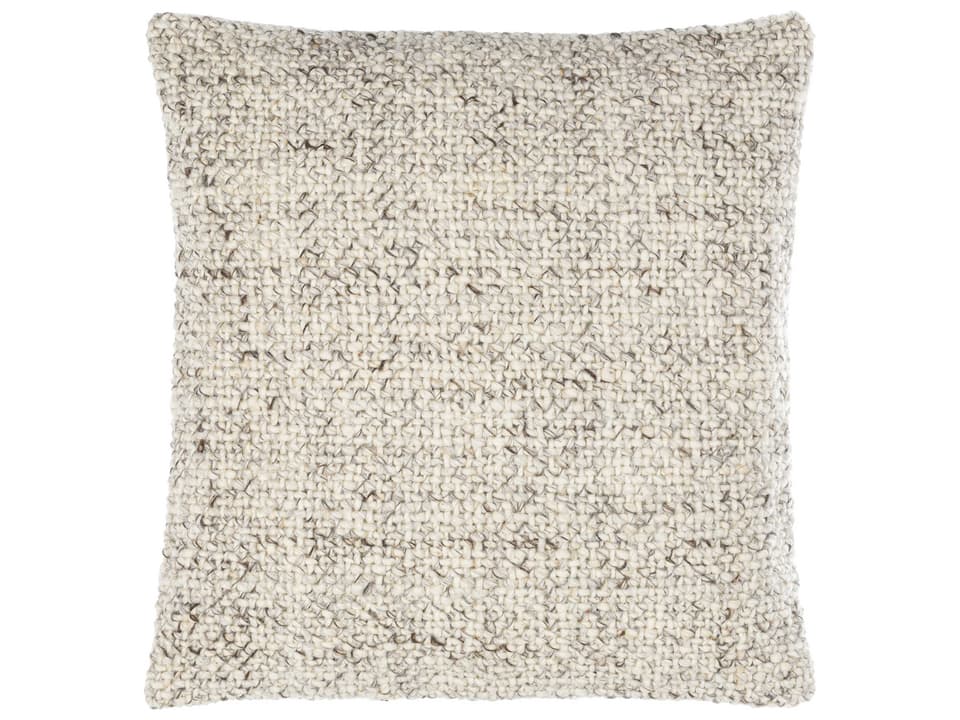 Murphy Wool and Cotton Accent Pillow