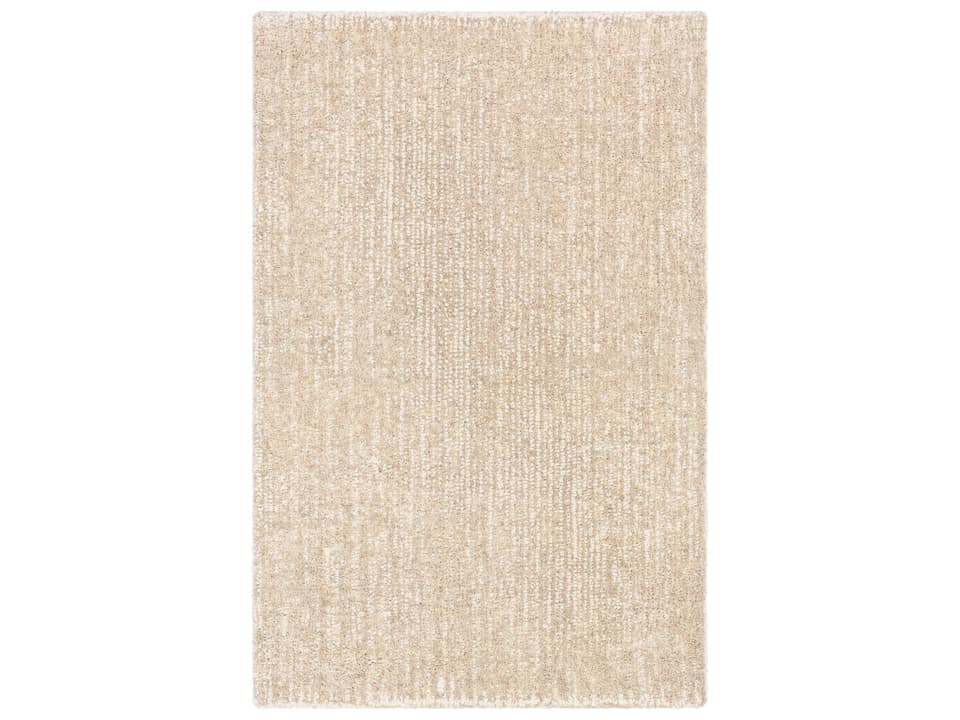 Messina Area Rug Hand Tufted Wool Blend Light Gray White