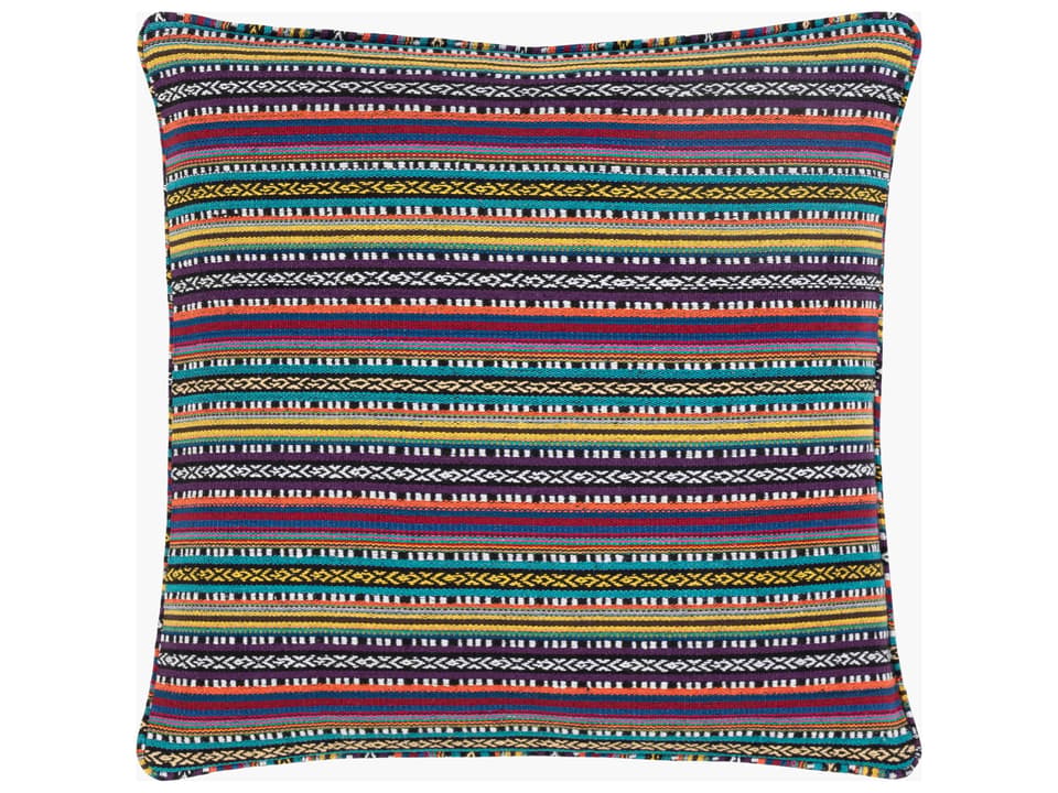 Maya Accent Pillow Cotton and Polyester Blend Global Design