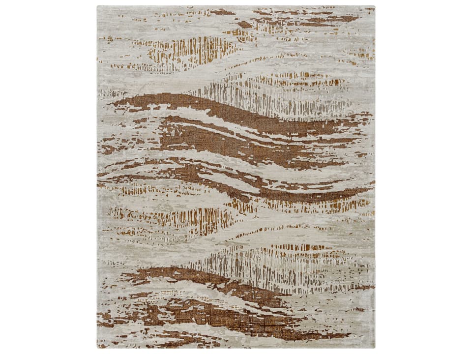 Opulence Collection Hand Tufted Viscose and Wool Area Rug