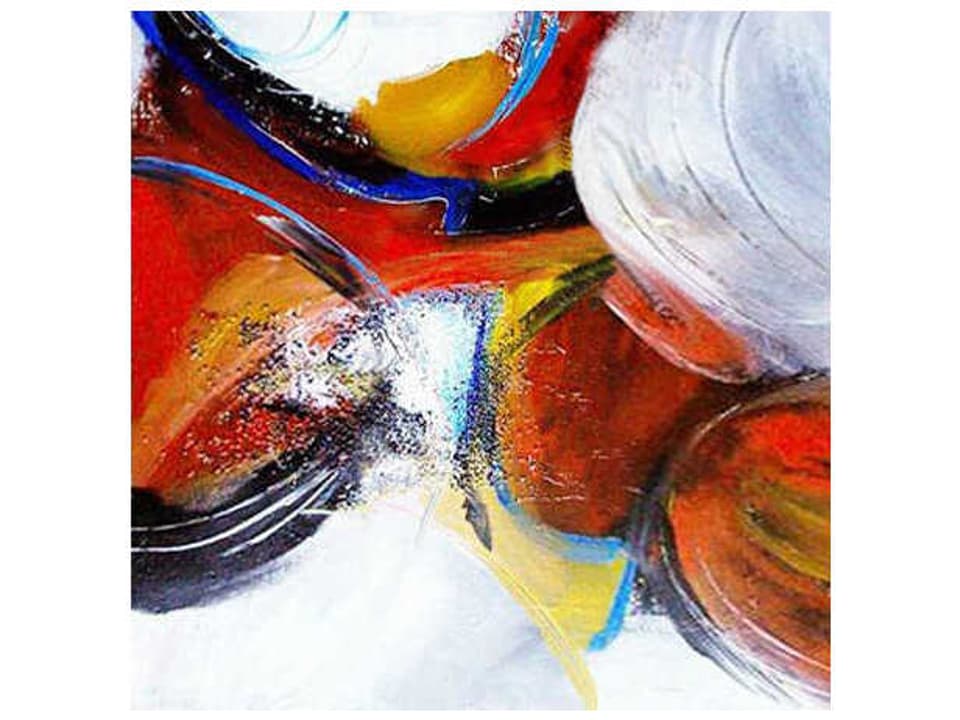 Canvas Wall Art RWL3022 Modern Abstract Square Multi-Color