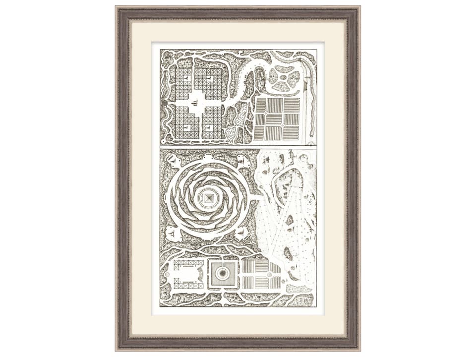 Art by TA A Garden Design 6 Framed Wall Art