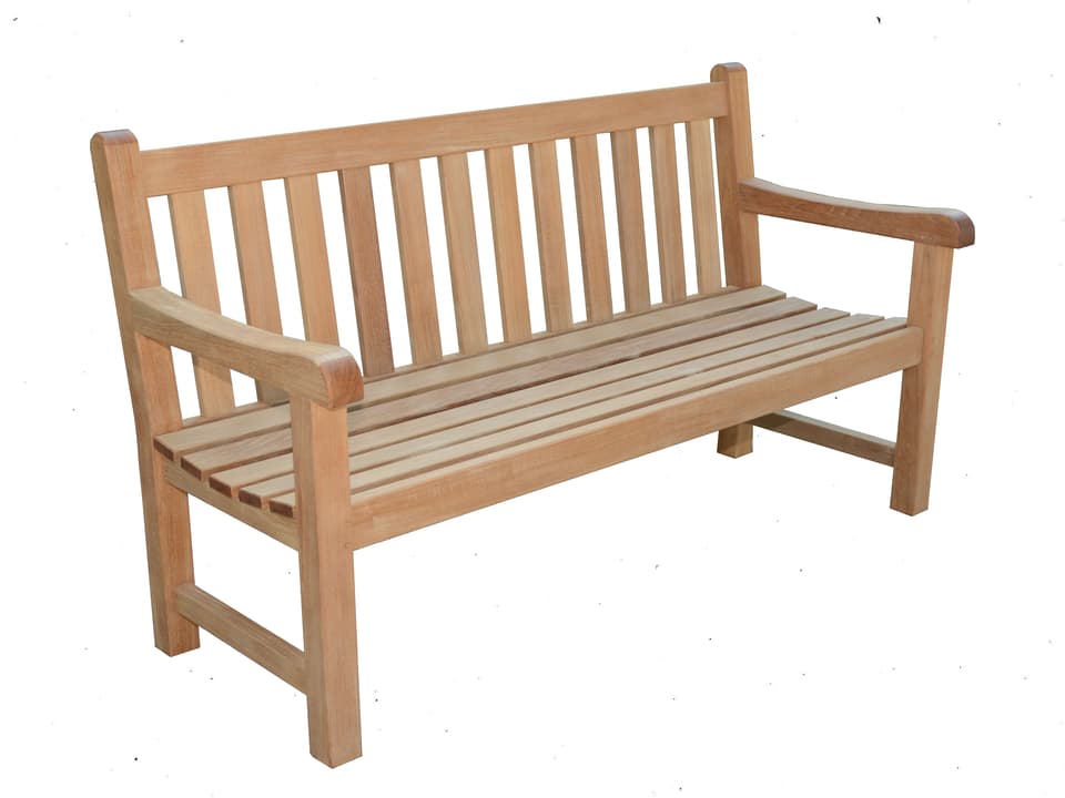 Columbia 60-Inch Teak Outdoor Bench