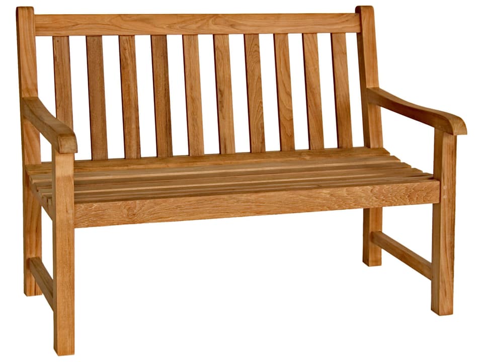 Classic Teak 4-Foot Outdoor Bench
