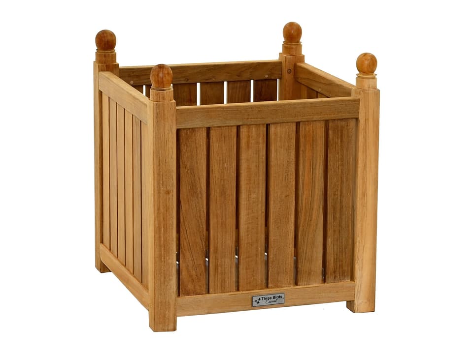 Small Teak Flower Box
