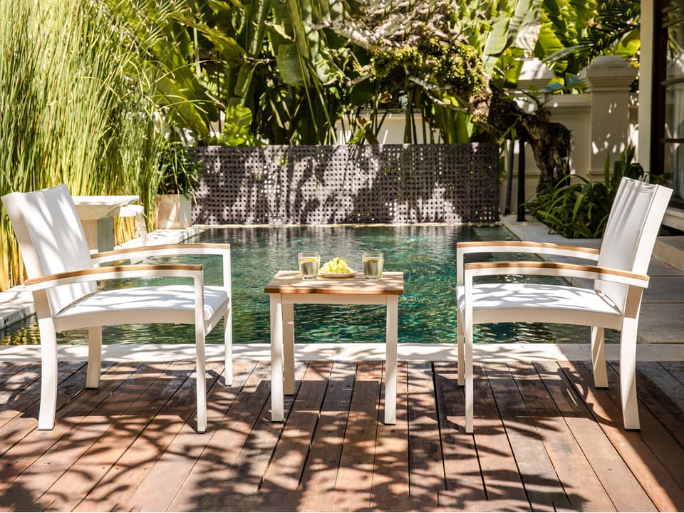 Tribeca Aluminum Sling Outdoor Lounge Set