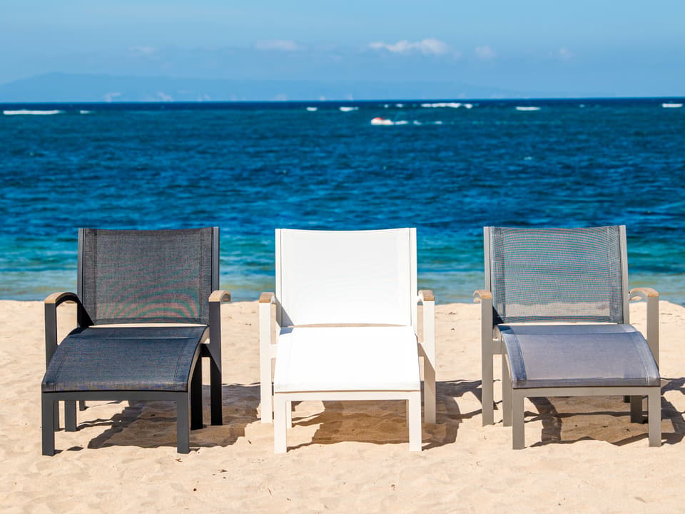 Tribeca Aluminum Sling Outdoor Lounge Set