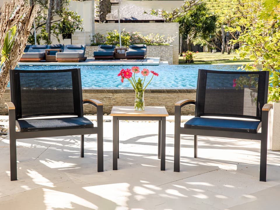 Tribeca Aluminum Sling Outdoor Lounge Set