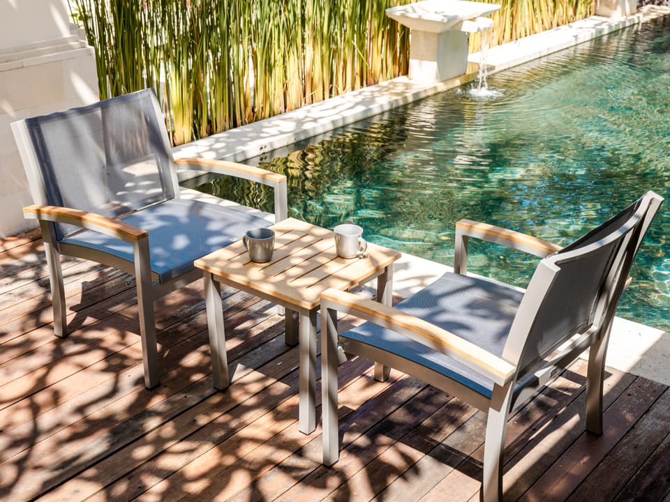 Tribeca Aluminum Sling Outdoor Lounge Set