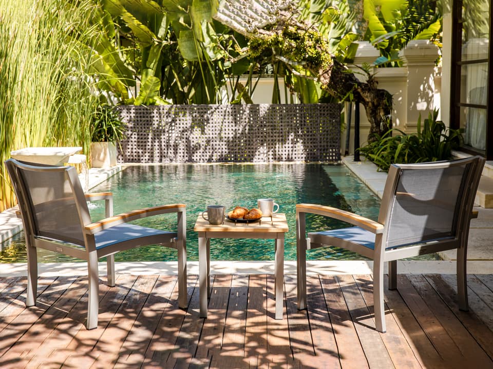 Tribeca Aluminum Sling Patio Lounge Set