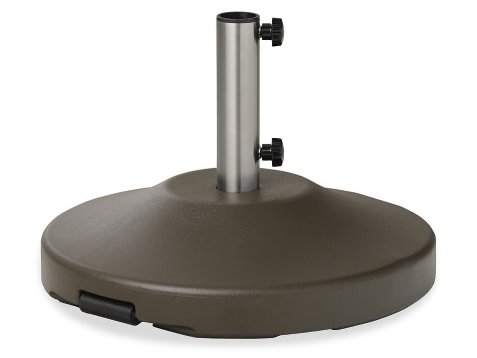 21 Inch Round Umbrella Base with Wheels 80 Lbs