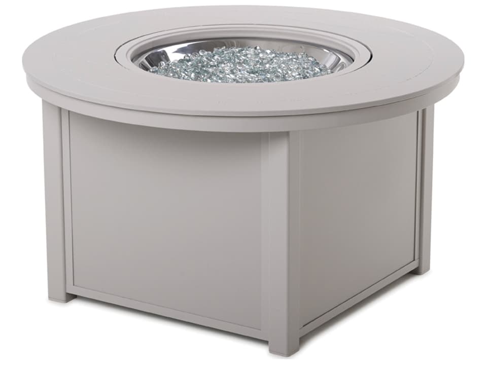 42-Inch Round Rustic MGP Fire Pit Table