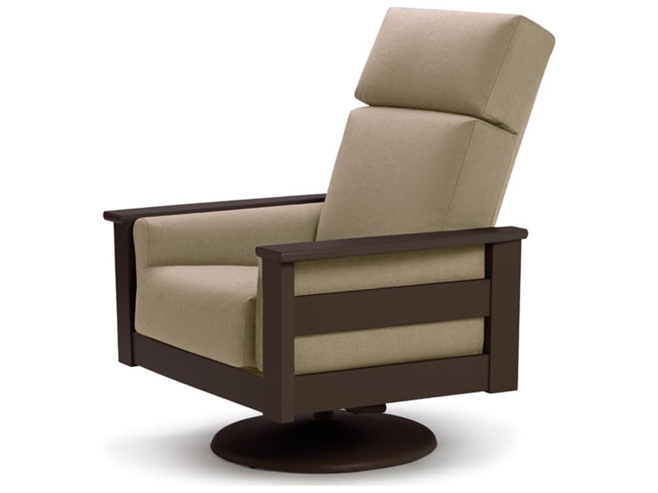 Leeward MGP Cushion Premier Swivel Rocker Outdoor Accent Chair