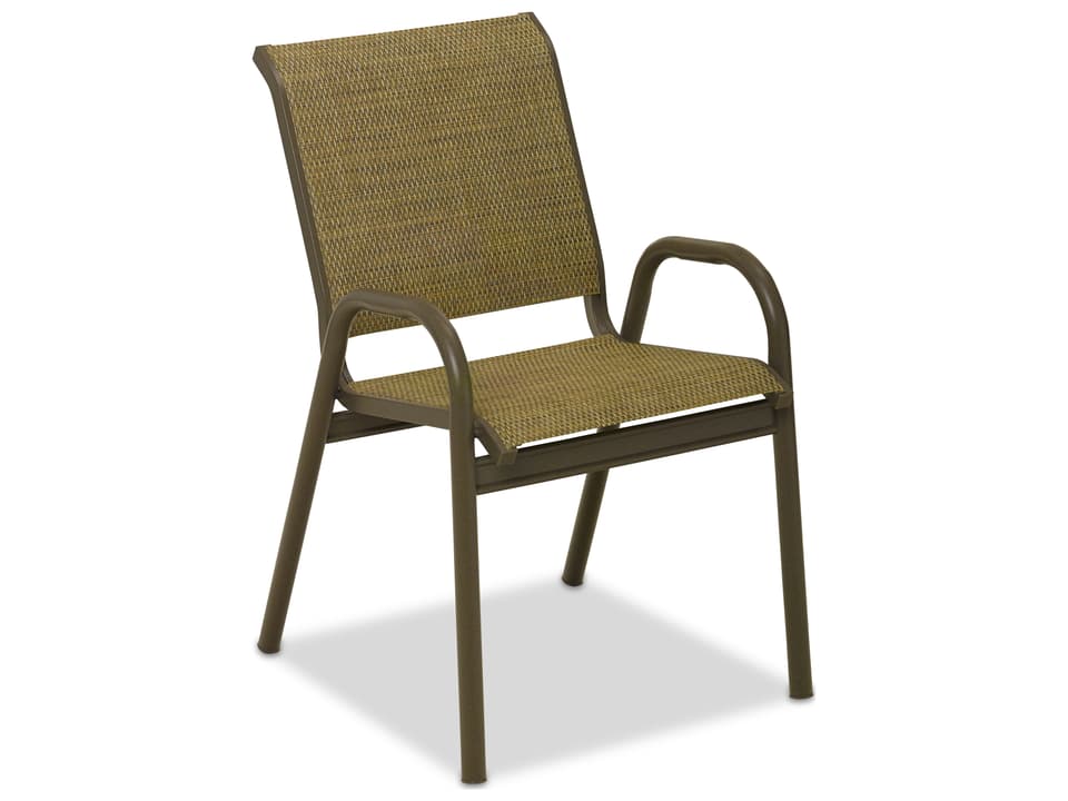 Gardenella Sling Aluminum Stacking Bistro Chair
