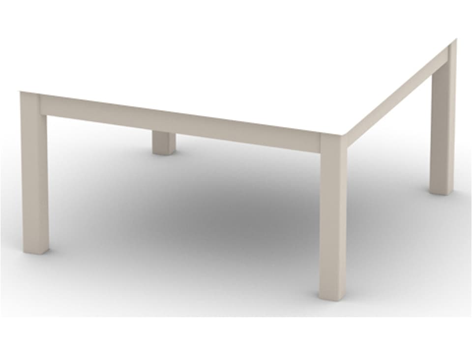 Marine Grade Polymer 18-Inch Coffee Height Parson Legs