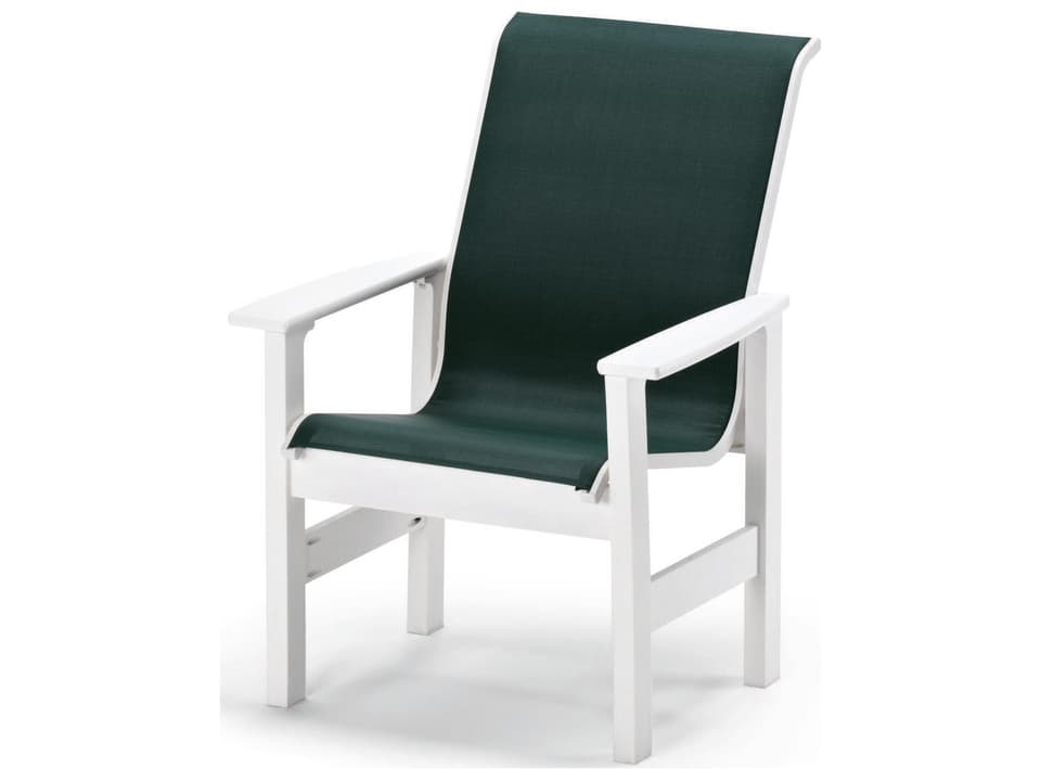 Leeward Marine Grade Polymer Sling Dining Arm Chair
