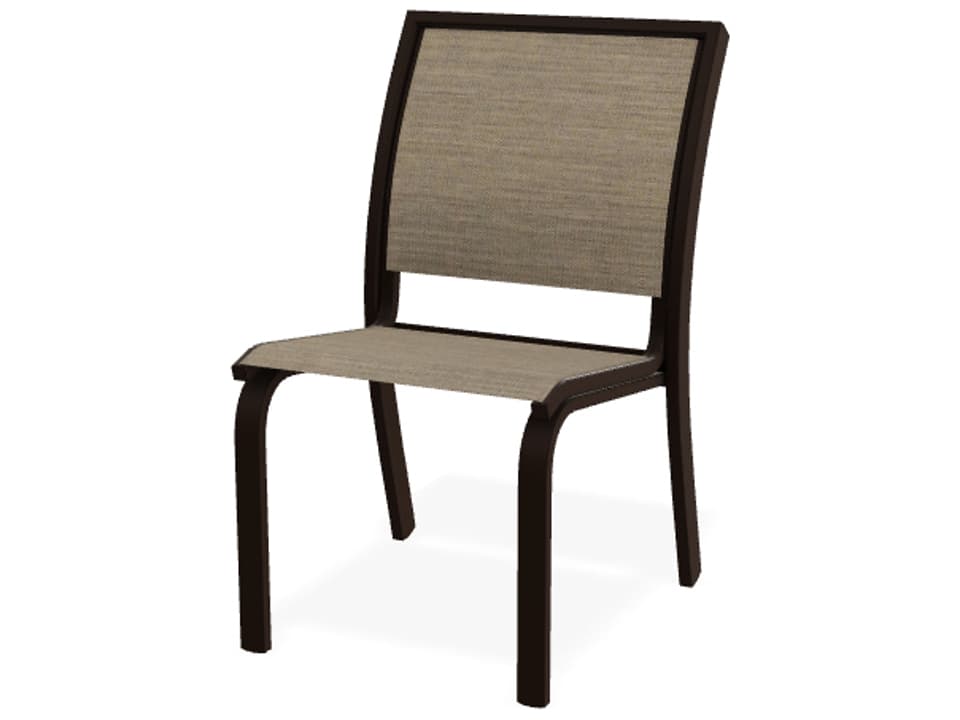 Bazza MGP Aluminum Sling Stackable Dining Arm Chair